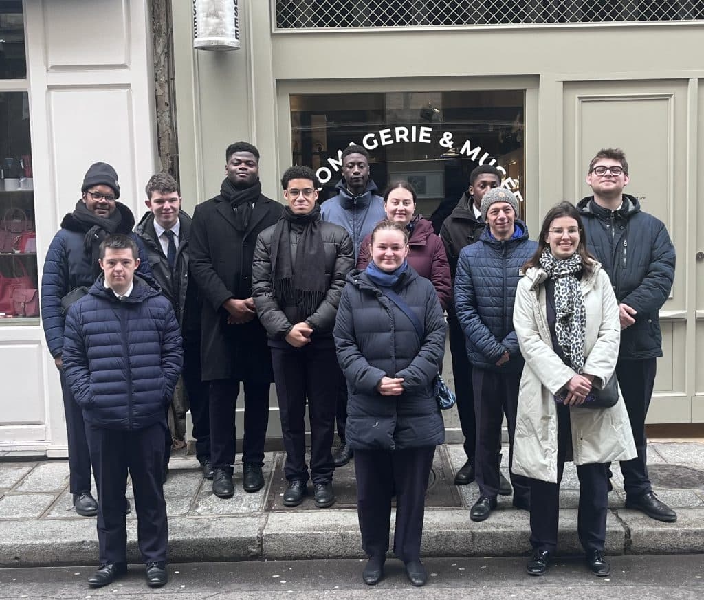 Parrainage de la classe Passerelle de l'Ecole hôtelière de Paris, Médéric